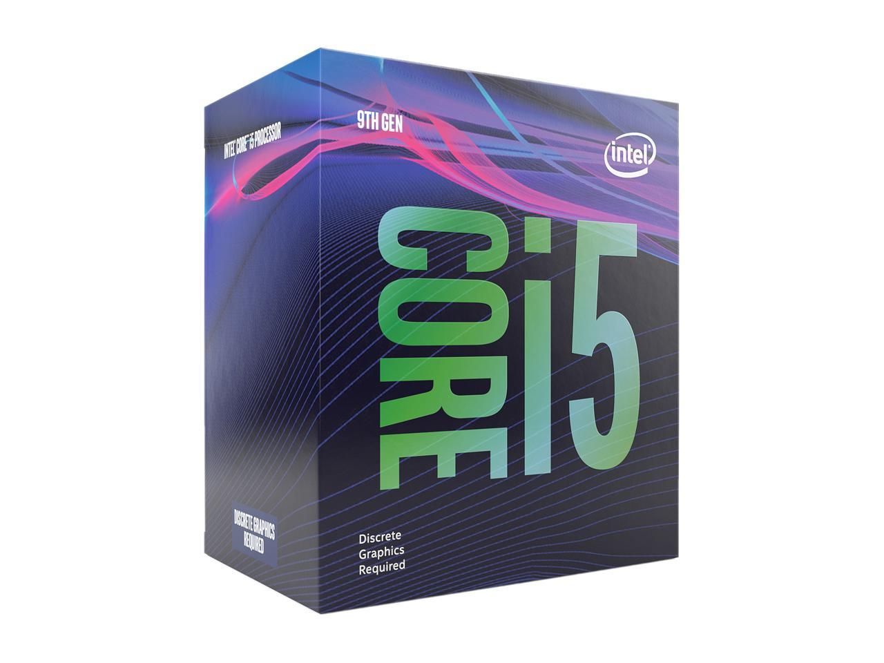 Processeur d'ordinateur de bureau Intel Core i5 9e generation - Core i5-9400F Coffee Lake 6 c?urs 2,9 GHz (4,1 GHz Turbo) LGA 1151 (serie 300) 65 W sans carte graphique