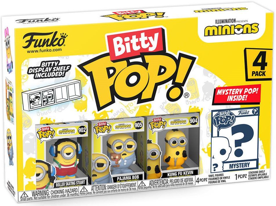 Figurine Funko Pop - Les Minions - Bitty Pop (Série 3) (73037)