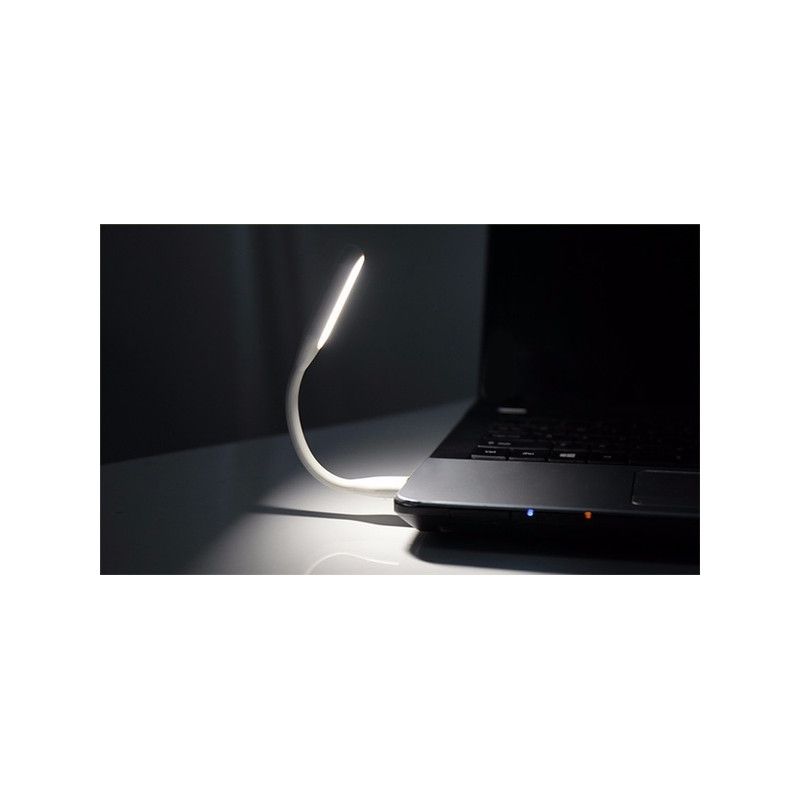 Lampe LED USB pour PC ASUS ROG Lumière Lecture Flexible Ordinateur Mini (NOIR)
