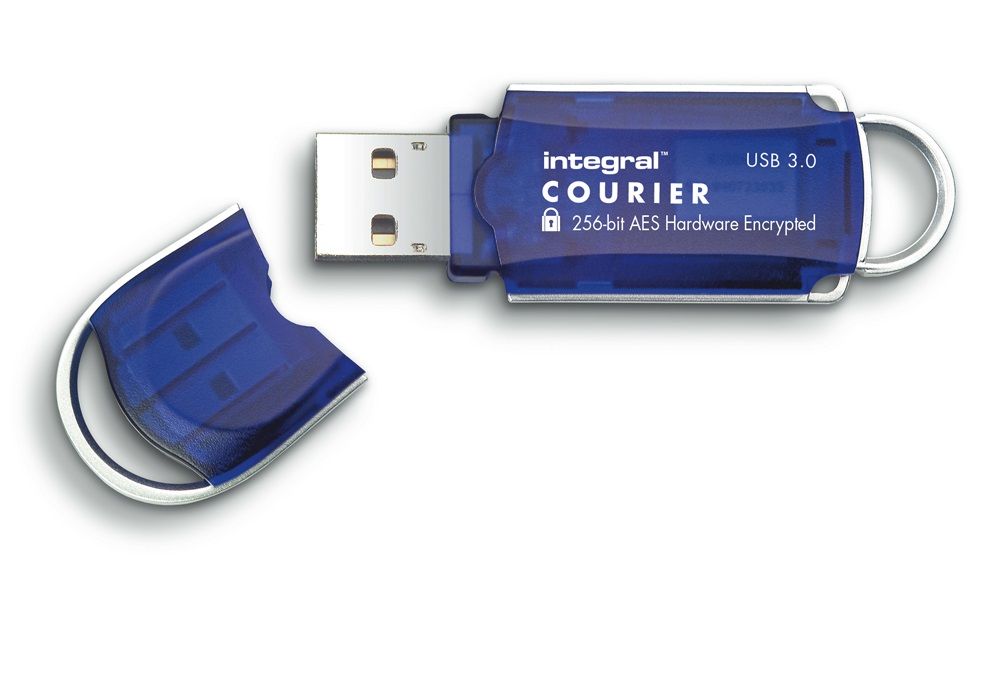 Integral 8GB Courier FIPS 197 Encrypted USB 3.0 lecteur USB flash 8 Go USB Type A 3.2 Gen 1 3.1 Gen 1 Neuf - vue 4
