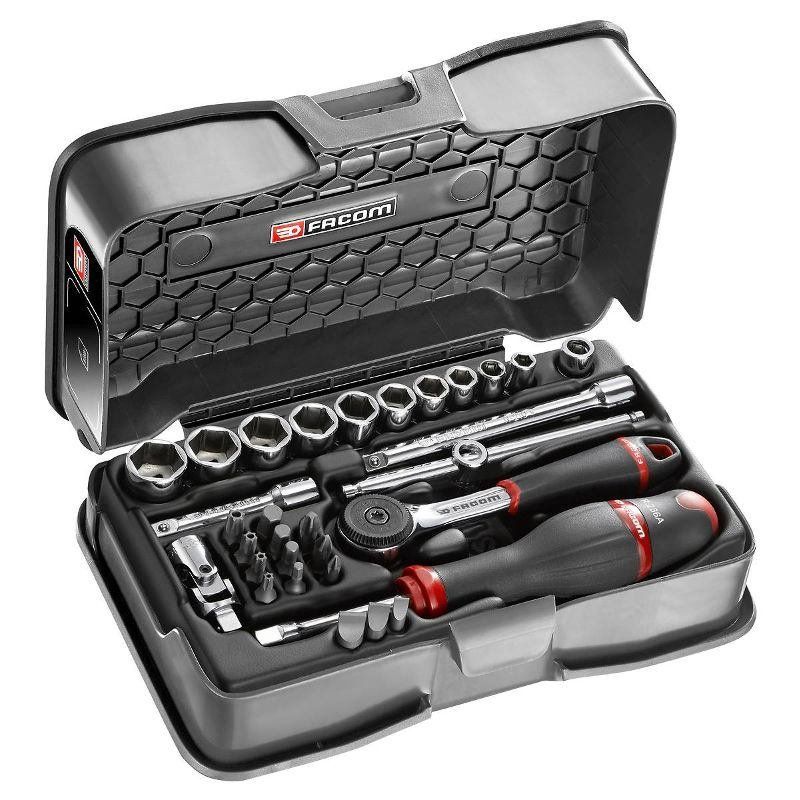 Coffret Douille 14 6 pans mm R. FACOM 31 pièces R.161 5P6