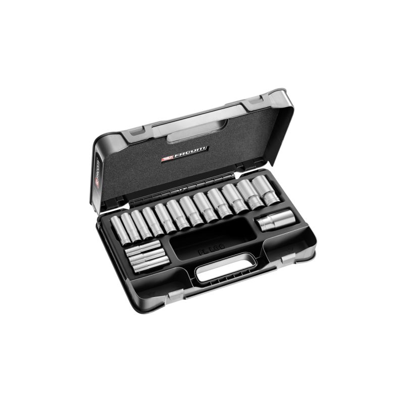 Facom .405AE Coffret douilles 12P longues 16 pièces - vue 2