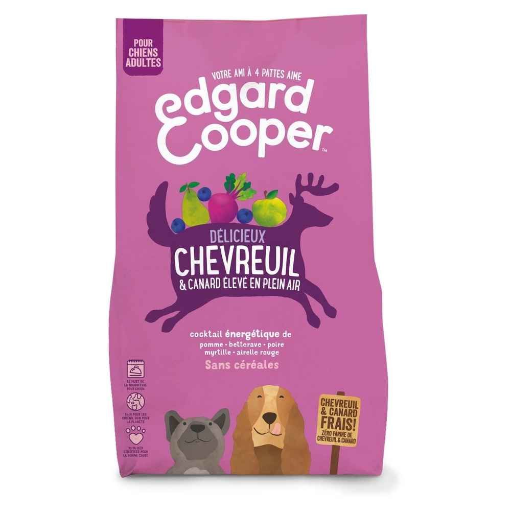 Edgard & Cooper Croquettes Chien Adulte Chevreuil et Canard 2,5 kg