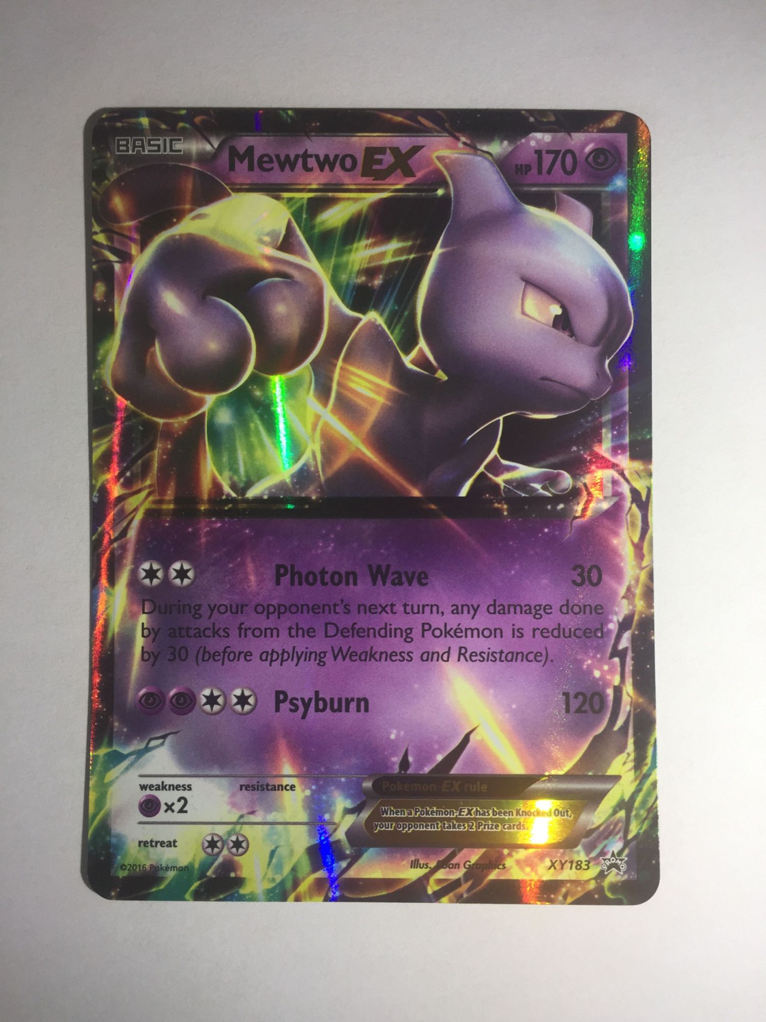 Mewtwo xy183 d'occasion  
