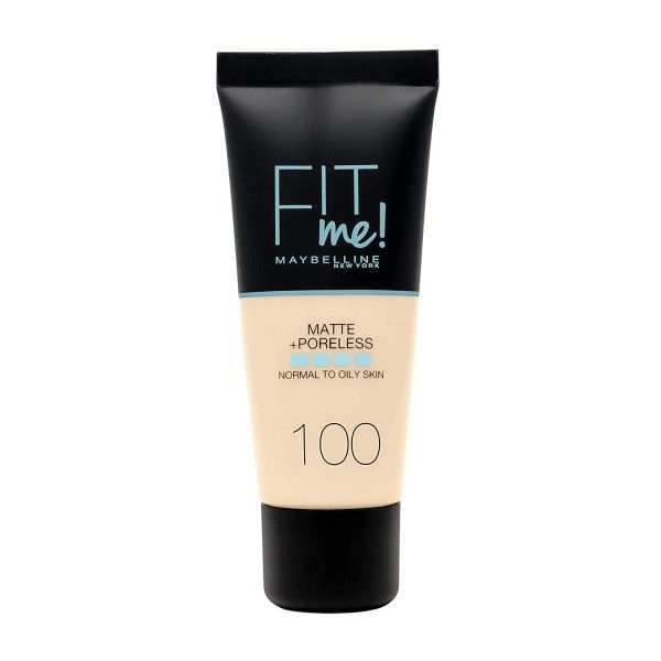 Fit ME! Foundation matte+poreless #100 warm ivory - vue 4