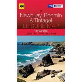 Leisure Map Newquay, Bodmin and Tintagel (AA Leisure Maps) - Aa Publishing