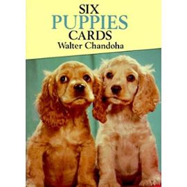 Six Puppies Postcards (Small-Format Card Books) - Walter Chandoha