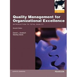 Quality Management for Organizational Excellence: Introduction to Total Quality - Goetsch, David L.
