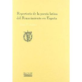 Alcina Franch, J: Repertorio de la poesía latina del renacim