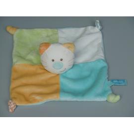 Doudou Chat Bebereve Bebe Reve Casino Chaton Plat Multicolore Ours Ourson Rakuten