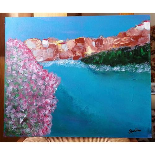 Peinture au Couteau Débutants - Acrylique Facile - YouTube