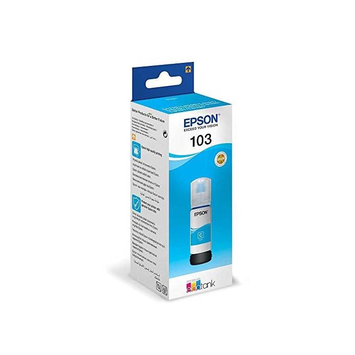 EPSON Ecotank 103 Cyan - vue 7