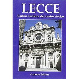 Capone, L: Lecce. Cartina turistica del centro storico