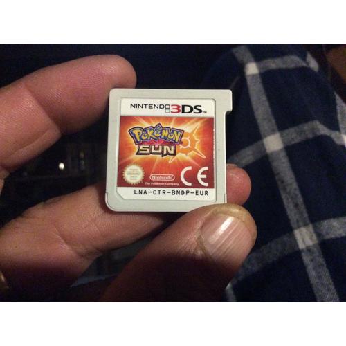 Pokã©Mon Sun. ( Sur Console 3 Ds ) Cartouche Seul 3Ds