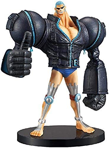 Banpresto One Piece 6.7-Inch Film Gold Franky Dxf Sculpture, The Grandline Men Volume 5