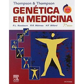 Nussbaum, R: Thompson & Thompson, 7ª ed. : genética en medic