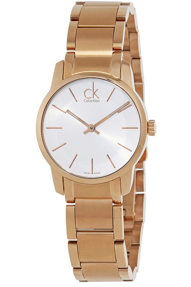 Montre Calvin Klein City K2g23646 Analogique Pour Femme En Métal