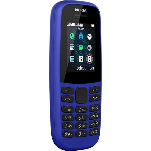 Nokia 105 Dual-Sim (2019) Bleu