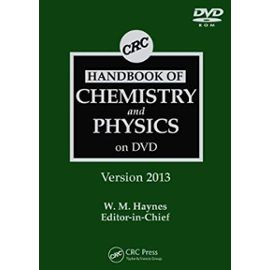 CRC Handbook of Chemistry and Physics on DVD Version 2013 - William M. Haynes