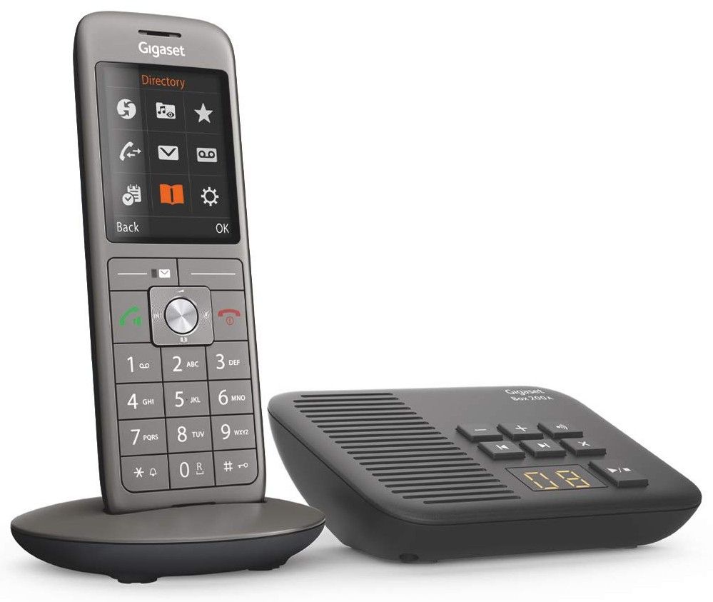 Gigaset CL660A Téléphone sans Fil 2.0 avec écran CouleurGrand Touches