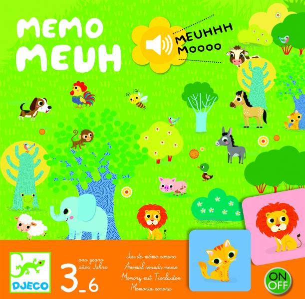 Jeu classique Djeco Mémo Meuh - vue 2