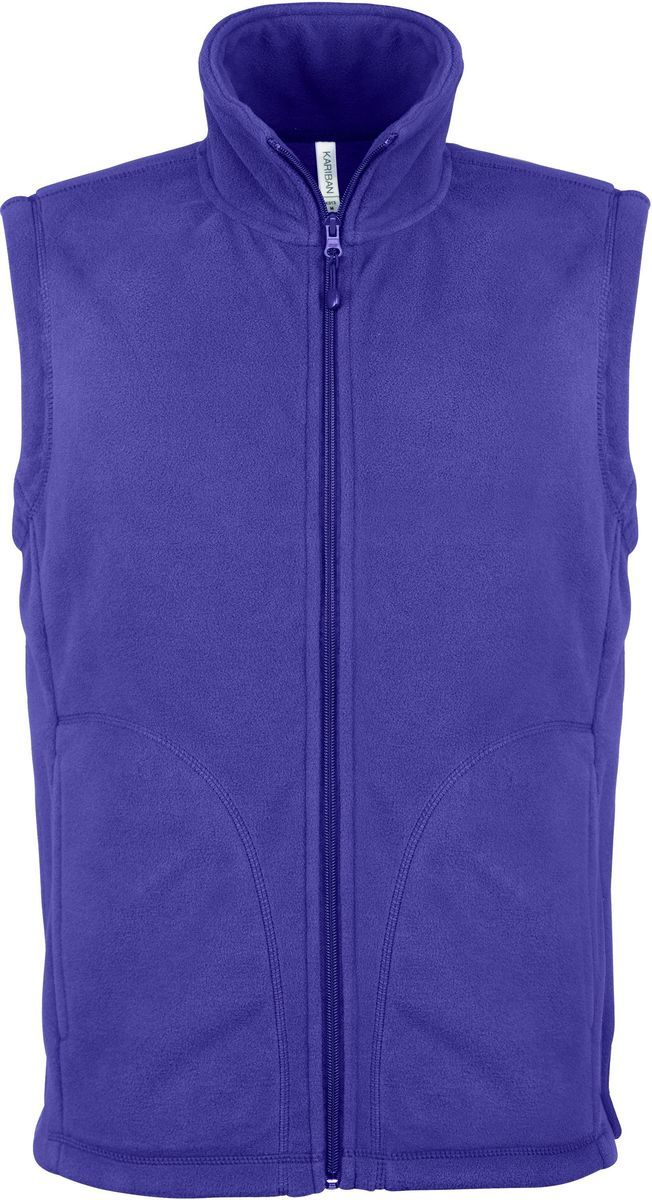 Gilet Sans Manches Micro Polaire Homme - K913 - Violet