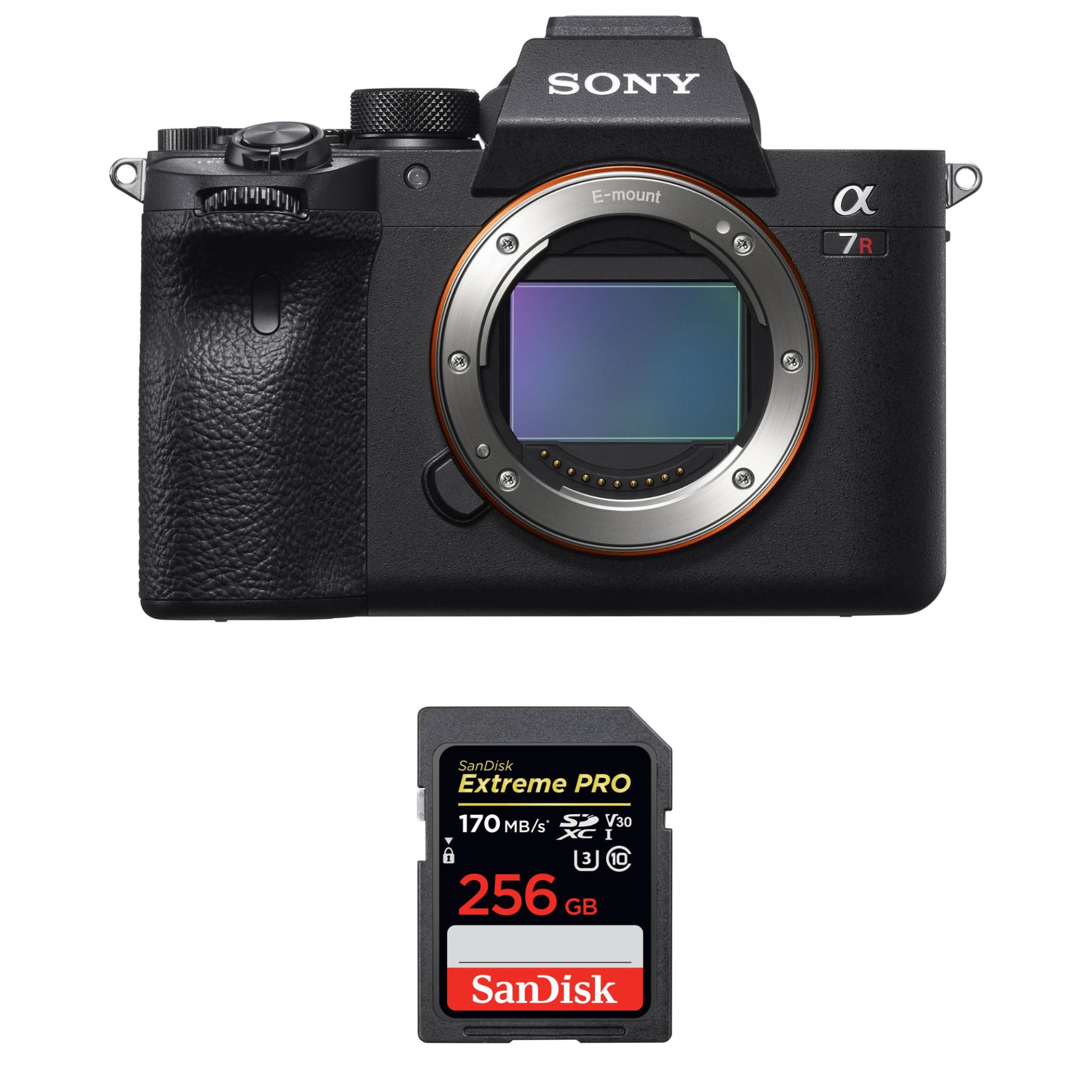 Sony ALPHA 7R IV Nu + SanDisk Extreme PRO UHS I SDXC 170 MB/ Garantie - vue 2