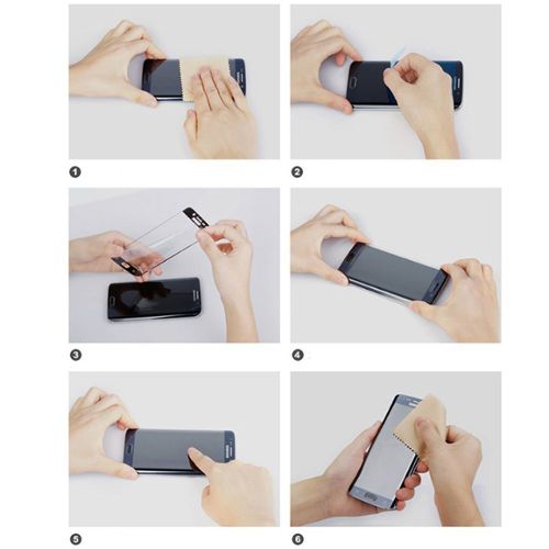 3 Film Protection Écran Verre Bord Incurvé NOIR Samsung Galaxy Note10 Plus 6.8/"