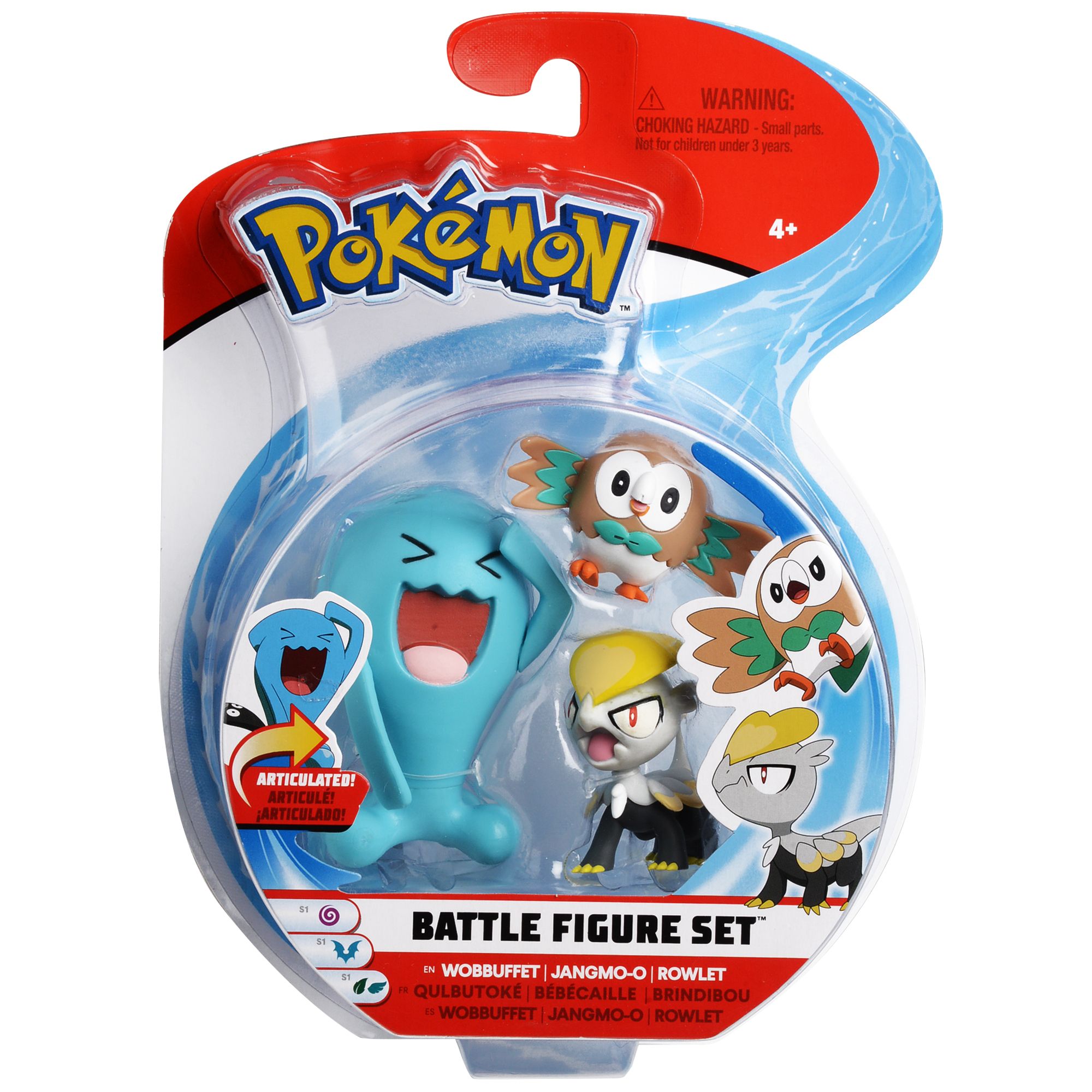 Coffret 3 Figurines Pokémon Bandai Le Pack - vue 8
