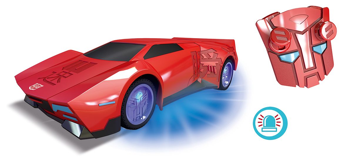 Majorette Transformers Véhicule Rc 124 Sideswipe