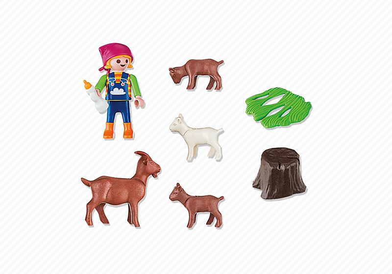 4785 Playmobil Special Plus Enfant Avec Chèvres