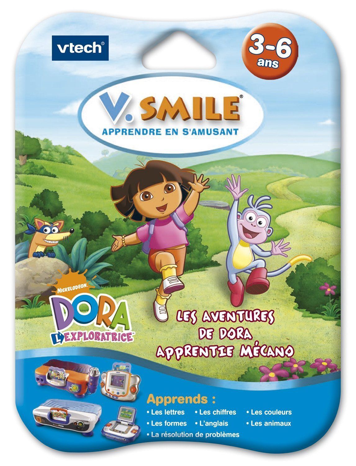 Jeu Pour Vsmile Vmotion Dora Apprentie Mécano