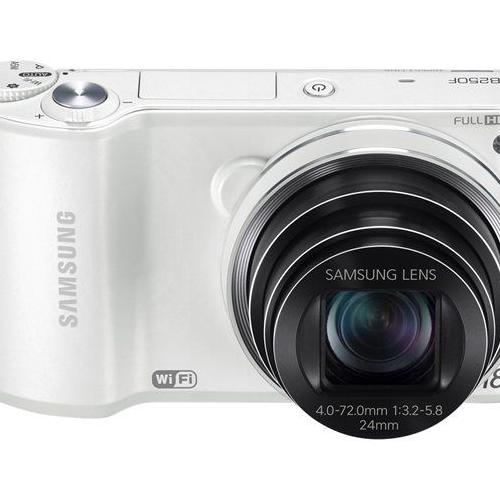 Appareil Photo Compact Samsung Smart Camera Wb250F Blanc Compact - 14.2 Mp - 1080P - 18X Zoom Optique - Wi-Fi - Blanc