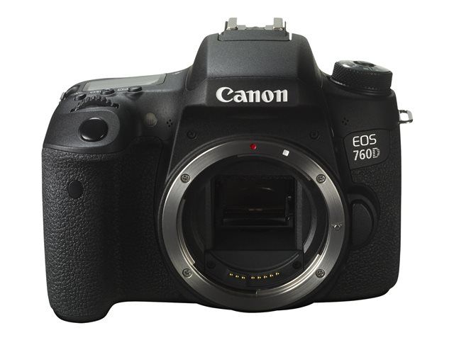 Appareil photo Reflex Canon EOS 760D Boîtier nu Reflex - 24.2 MP - APS-C - 1080p - corps uniquement - Wi-Fi, NFC
