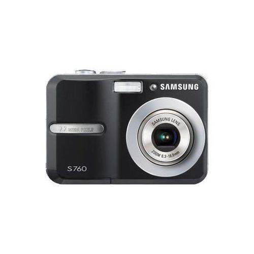 Appareil Photo Compact Samsung S760 Noir Compact - 7.2 Mp - 3X Zoom Optique - Flash 11 Mo - Noir