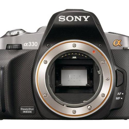 Sony Dslr-A330 Appareil Photo Reflex Numérique 10,2 Mpix Ecran 2,7" Stabilisé Boîtier Nu Noir