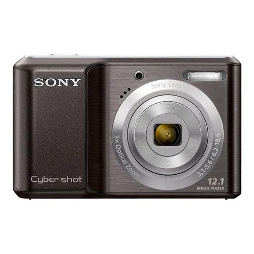 Sony Appareil Photo Compacts2100 - Appareil Photo Numérique - Compact - 12.1 Mp - 3X Zoom Optique - Flash 6 Mo - Noir