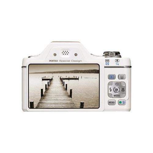 Ricoh Pentax Optio I-10 - Appareil Photo Numérique - Compact - 12.1 Mp - 720 P - 5X Zoom Optique - Blanc