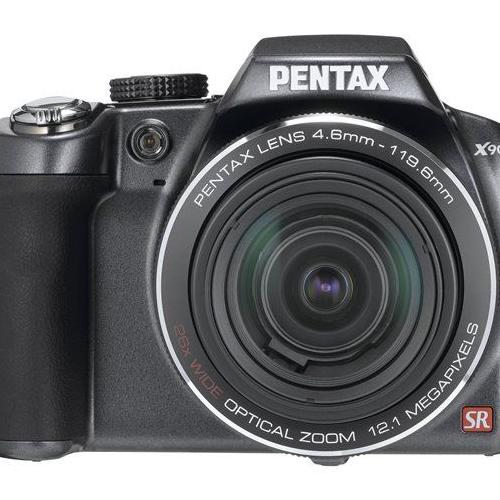 Ricoh Pentax Optio X90 - Appareil Photo Numérique - Compact - 12.1 Mp - 720 P - 26X Zoom Optique - Bleu Bronze