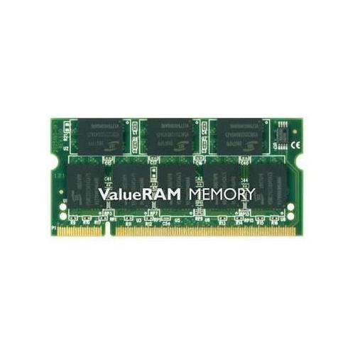 Kingston Valueram - Ddr - 512 Mo - So Dimm 200 Broches - 266 Mhz / Pc2100 - Cl2.5 - 2.5 V - Mã©Moire Sans Tampon - Non Ecc - Pour Asus S1000; Gigabyte N411, N601, Nb1401; Msi Megabook M510; S250;...
