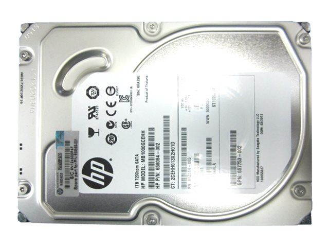 HPE Disque dur Midline Interne 3.5 LFF SATA 6Gb/ 7200 toursmin - vue 7