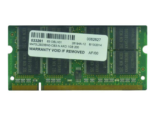 2 Power DDR module 1 Go SO DIMM 200 broches 333 MHz / PC2700 mémoire sans tampon non ECC