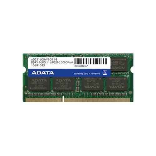 Adata Premier Series - Ddr3L - Module - 4 Go - So Dimm 204 Broches - 1600 Mhz / Pc3L-12800 - Cl11 - 1.35 V - Mémoire Sans Tampon - Non Ecc