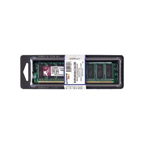 Kingston Valueram - Ddr - 256 Mo - Dimm 184 Broches - 400 Mhz / Pc3200 - Cl3 - 2.6 V - Mã©Moire Sans Tampon - Non Ecc - Pour Asus Ap130, P4P800; Ecs 848, 865, 915, Kv2, Pf2, Pf3, Pm800, Pt800;...