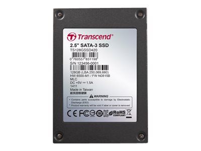 Transcend SSD420I Industrial SSD interne 2.5 SATA 6Gb/