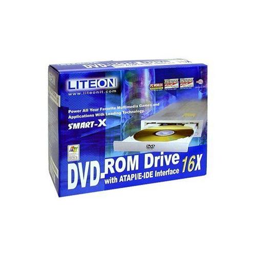Liteon Xj-Hd166S - Lecteur De Disque - Dvd-Rom - 16X - Ide - Interne - 5.25" - Blanc