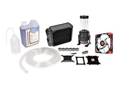 Thermaltake Pacific RL140 D5 Kit de système de refroidissement par liquide pour : LGA775 LGA1156 AM2 AM2+ LGA1366 AM3 LGA1155 AM3+ LGA2011 FM1 FM2 LGA1150 140 mm