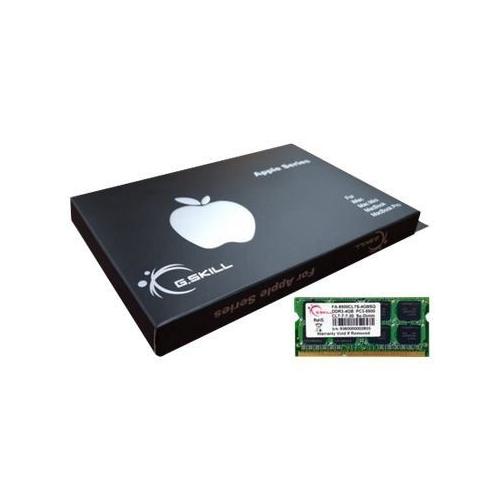 G.Skill Sq Series - Ddr3 - Module - 4 Go - So Dimm 204 Broches - 1066 Mhz / Pc3-8500 - Cl7 - 1.5 V - Mã©Moire Sans Tampon - Non Ecc