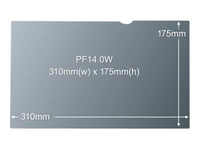 3M PF14.0W - Filtre de confidentialité pour ordinateur portable - 14