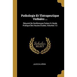 Pathologie Et ThÃ©rapeutique Verbales . Paperback | Indigo Chapters